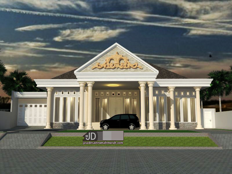 Desain Rumah Klasik di Aceh - Bapak Rahmatullah - Jasa 