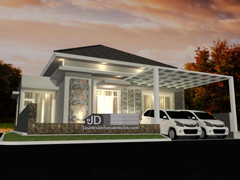 Jasa Desain Rumah Minimalis 1 Lantai Bapak Manaham Manik Di Sorong Papua
